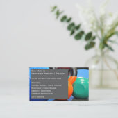 グレーウェイトジムパーソナルトレーナーフィットネスセンター 名刺 (スタンド正面)