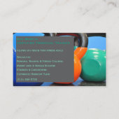 グレーウェイトジムパーソナルトレーナーフィットネスセンター 名刺 (正面)