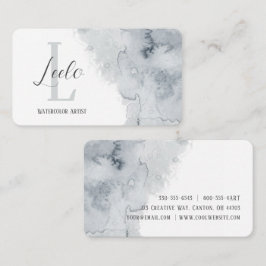 グレーウォーター色名刺 名刺