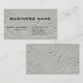 グレーウォールトレンディーコンサルタスタイリッシュント 名刺 (正面/裏面)