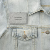 グレーウォールプロフェッショナルユニーククラシカルシンプル 名札 (インサイチュ)