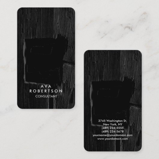 グレーウッドクリエイティブコンサルタントマネージャ 名刺 (正面/裏面)