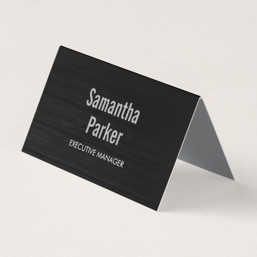 グレーウッドミニマコンテンポラリーリストモダン 名刺 (正面)