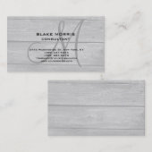 グレーウッドユニークオリジナルクラシカルプロフェッショナル 名刺 (正面/裏面)