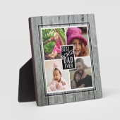 グレーウッド最高のボーナスパパEver 4フォトコラージュ フォトプラーク (正面)