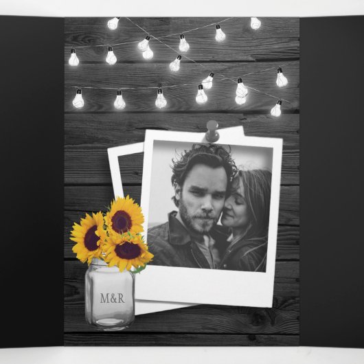 グレーウッド秋紅葉オールインワン結婚ズ 三つ折り招待状 (内部中)