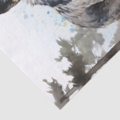 グレーウルフの水色 薄葉紙 (詳細)