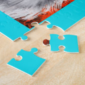 グレーウルフアート ジグソーパズル (側面)