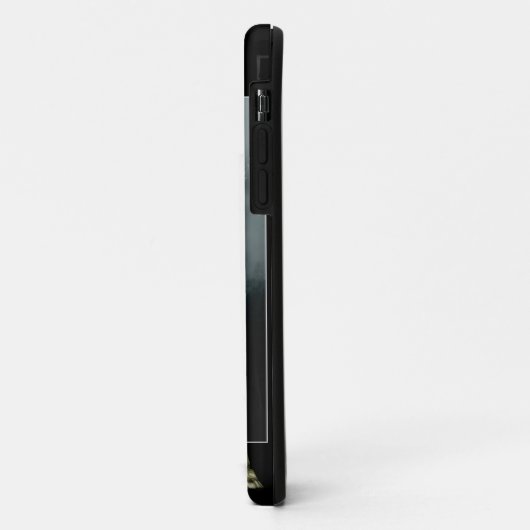 グレーウルフイーグル&ハイダトーテムポール先住民アート Case-Mate iPhoneケース (裏面/左)