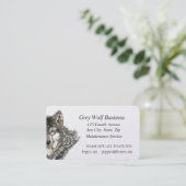グレーウルフカスタム名刺 名刺 (スタンド正面)