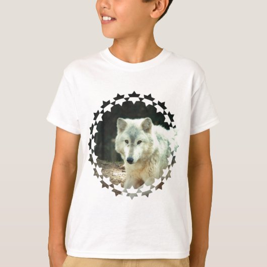 グレーウルフキッドTシャツ Tシャツ (正面)