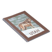 グレーウルフスタンディングユタ ノートブック (右側)