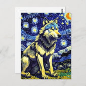 グレーウルフスターリーナイト ポストカード (正面/裏面)