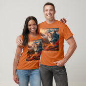 グレーウルフデナリ国立公園 Tシャツ (ユニセックス)