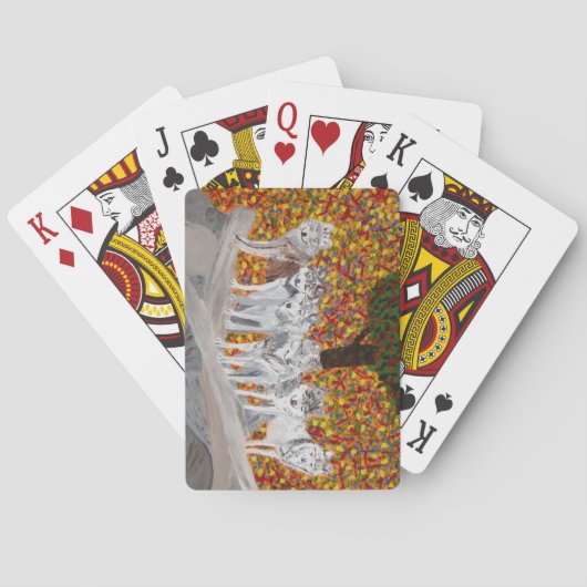 グレーウルフトランプ トランプ (裏面)