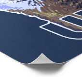 グレーウルフハウリングユタ ポスター (角)