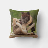 グレーウルフパップレスリング クッション (裏面)