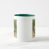 グレーウルフパップレスリング マグカップ (中央)