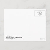 グレーウルフポストカード ポストカード (裏面)