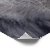 グレーウルフポーズ–168 ポスター (角)