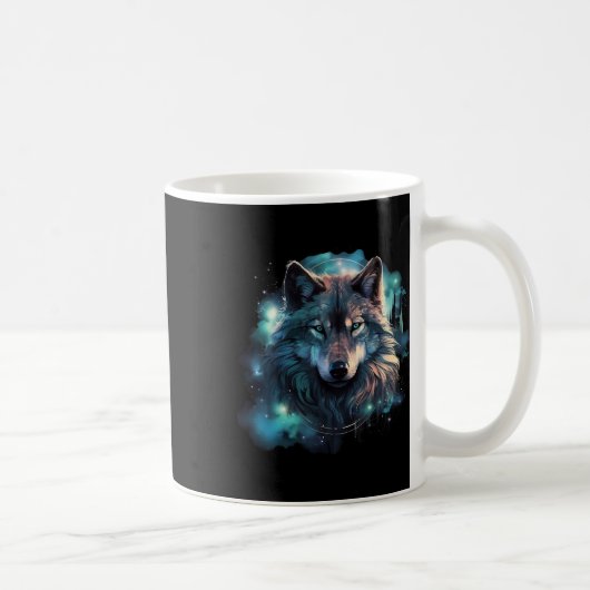 グレーウルフ狩りグラウンド コーヒーマグカップ (右)