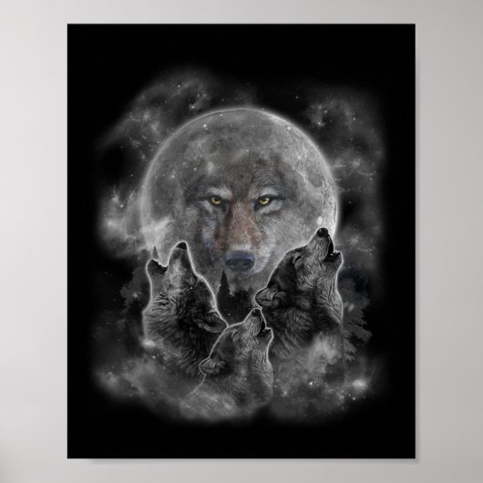 グレーウルフ狩りグラウンド ポスター (正面)