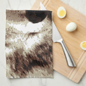 グレーウルフ キッチンタオル (四つ折り)