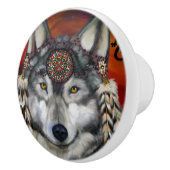 グレーウルフ セラミックノブ (右)