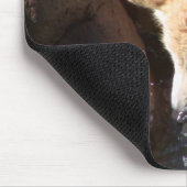 グレーウルフ マウスパッド (コーナー)