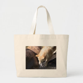 グレーウルフ ラージトートバッグ