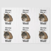 グレーウルフ 薄葉紙 (正面)