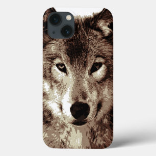 グレーウルフ iPhone 13ケース