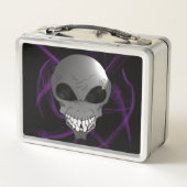 グレーエイリアンメタルランチボックス メタルランチボックス (裏面)