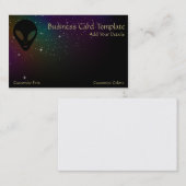 グレーエイリアン-ロゴ古代エイリアン 名刺 (正面/裏面)