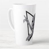 グレーエイリアン、真実はそこにある カフェラテマグ (左アングル)