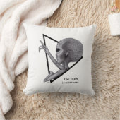 グレーエイリアン、真実はそこにある クッション (ブランケット)