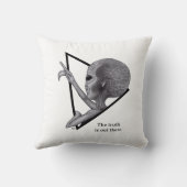 グレーエイリアン、真実はそこにある クッション (裏面)