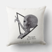 グレーエイリアン、真実はそこにある クッション (裏面)