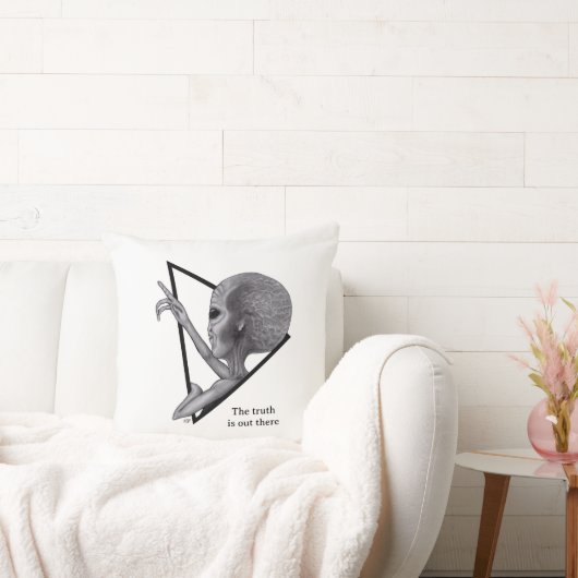 グレーエイリアン、真実はそこにある クッション (ソファ)