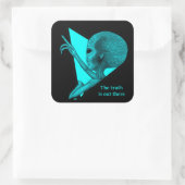 グレーエイリアン、真実はそこにある スクエアシール (バッグ)