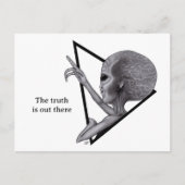 グレーエイリアン、真実はそこにある ポストカード (正面)