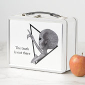 グレーエイリアン、真実はそこにある メタルランチボックス (インサイチュ)