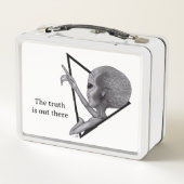 グレーエイリアン、真実はそこにある メタルランチボックス (裏面)