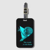 グレーエイリアン、真実はそこにある ラゲッジタグ (正面縦)