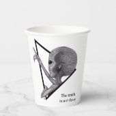 グレーエイリアン、真実はそこにある 紙コップ (正面)