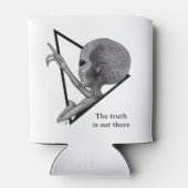 グレーエイリアン、真実はそこにある 缶クーラー (裏面)