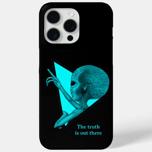 グレーエイリアン、真実はそこにある Case-Mate iPhoneケース (裏面)