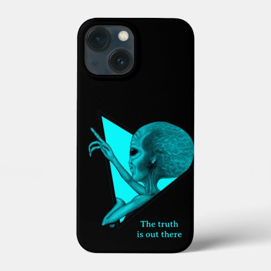 グレーエイリアン、真実はそこにある Case-Mate iPhoneケース (裏面)
