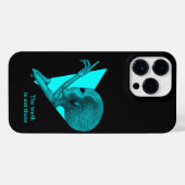 グレーエイリアン、真実はそこにある iPhoneケース (裏面横)