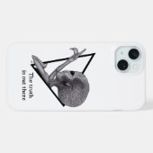 グレーエイリアン、真実はそこにある iPhoneケース (裏面横)